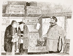 Tendenz, sich über ausländische Währungen zu schämen, Illustration aus 